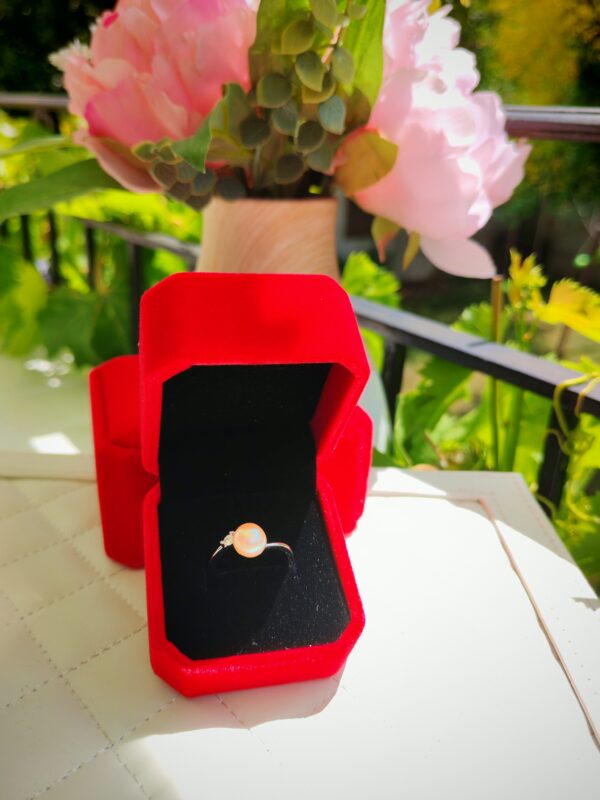 Bague élégante en argent