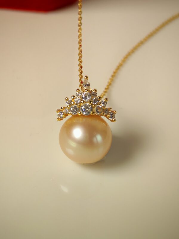 IMG_20260120_164227 Collier perle pendentif argent sterling plaqué or 18 carats