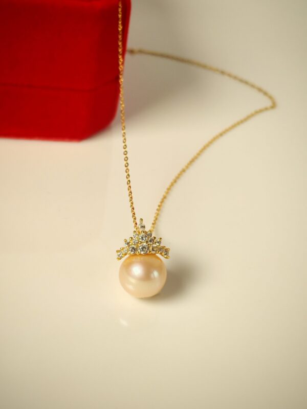 IMG_20260120_164239 Collier perle pendentif argent sterling plaqué or 18 carats