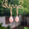 Boucles d'oreilles pendentif