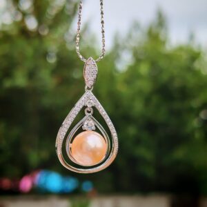 Bague perle d'eau douce en argent, bijoux faits main, cadeau élégant pour femme – Argent 925 – Bijou fait main – Cadeau femme