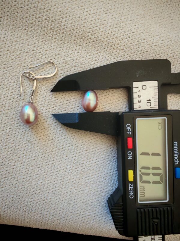 IMG_20250918_160747 Boucles d'oreilles perle d'eau douce en argent, bijoux faits main, cadeau élégant pour femme – Argent 925 – Bijou fait main – Cadeau femme