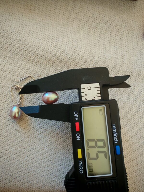 IMG_20250918_160849 Boucles d'oreilles perle d'eau douce en argent, bijoux faits main, cadeau élégant pour femme – Argent 925 – Bijou fait main – Cadeau femme