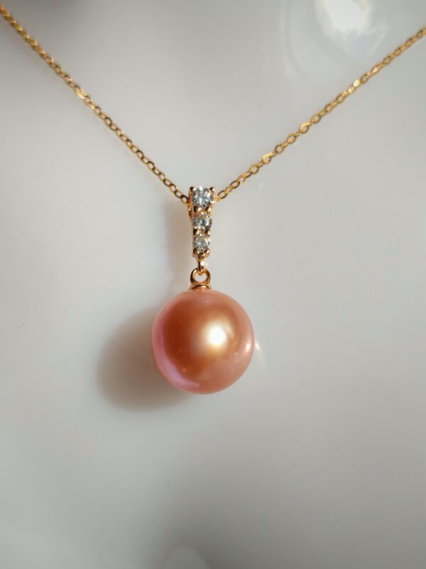 IMG_20250922_171741 Collier pendentif perle rose argent sterling plaqué or blanc