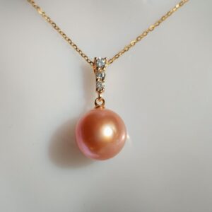 IMG_20250922_171741 Collier pendentif perle rose argent sterling plaqué or blanc