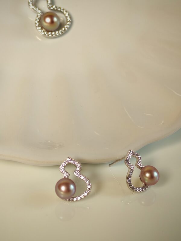 IMG_20260120_142220 Collier pendentif perle violet argent sterling plaqué or blanc