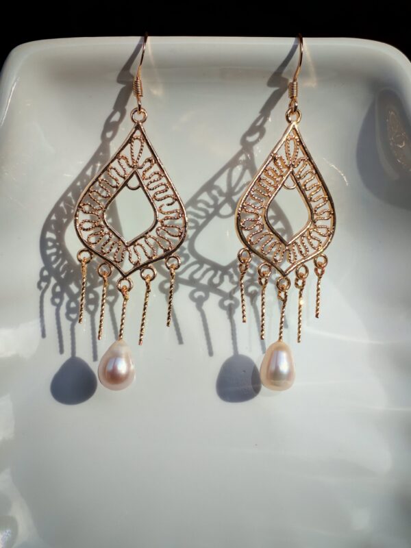 IMG_20260120_115243 Boucles d'oreilles perle d'eau douce en plaqué or 14, bijoux faits main, cadeau élégant pour femme – Bijou fait main – Cadeau femme