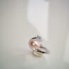 Bague perle d'eau douce en argent, bijoux faits main, cadeau élégant pour femme – Argent 925 – Bijou fait main – Cadeau femme