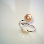 Bague perle d'eau douce en argent, bijoux faits main, cadeau élégant pour femme – Argent 925 – Bijou fait main – Cadeau femme
