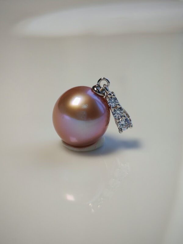 IMG_20260210_094801 Collier pendentif perle rose argent sterling plaqué or blanc