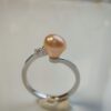Bague perle d'eau douce en argent, bijoux faits main, cadeau élégant pour femme – Argent 925 – Bijou fait main – Cadeau femme