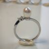 Bague perle d'eau douce en argent, bijoux faits main, cadeau élégant pour femme – Argent 925 – Bijou fait main – Cadeau femme