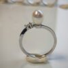 Bague perle d'eau douce en argent, bijoux faits main, cadeau élégant pour femme – Argent 925 – Bijou fait main – Cadeau femme